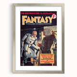 Vintage Magazine Cover Art - Retro Sci-Fi Classic Wall Print