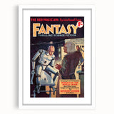 Vintage Magazine Cover Art - Retro Sci-Fi Classic Wall Print