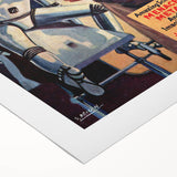 Vintage Magazine Cover Art - Retro Sci-Fi Classic Wall Print