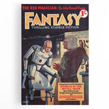 Vintage Magazine Cover Art - Retro Sci-Fi Classic Wall Print