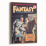 Vintage Magazine Cover Art - Retro Sci-Fi Classic Wall Print