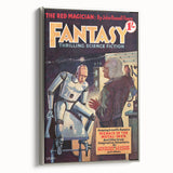 Vintage Magazine Cover Art - Retro Sci-Fi Classic Wall Print