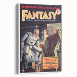 Vintage Magazine Cover Art - Retro Sci-Fi Classic Wall Print