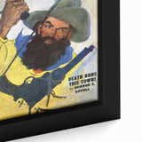 Vintage Magazine Cover Art - Wild West Retro Collectible Print