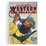 Vintage Magazine Cover Art - Wild West Retro Collectible Print