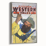 Vintage Magazine Cover Art - Wild West Retro Collectible Print