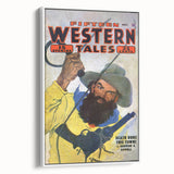 Vintage Magazine Cover Art - Wild West Retro Collectible Print