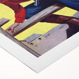 Vintage Magazine Cover Art - Western Romance Retro Wall Print