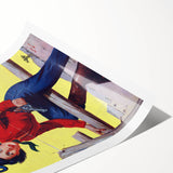 Vintage Magazine Cover Art - Western Romance Retro Wall Print