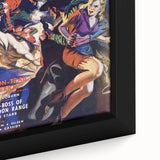 Vintage Magazine Cover Art - Western Romance Action Wall Print