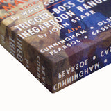 Vintage Magazine Cover Art - Western Romance Action Wall Print