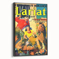 Vintage Magazine Cover Art - Western Action Romance Wall Print