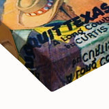 Vintage Magazine Cover Art - Western Action Romance Wall Print