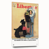 Vintage Magazine Cover Art - Classic Liberty Retro Humor Print