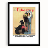 Vintage Magazine Cover Art - Classic Liberty Retro Humor Print