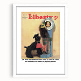 Vintage Magazine Cover Art - Classic Liberty Retro Humor Print