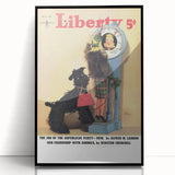 Vintage Magazine Cover Art - Classic Liberty Retro Humor Print