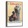 Vintage Magazine Cover Art - Classic Liberty Retro Humor Print