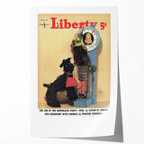 Vintage Magazine Cover Art - Classic Liberty Retro Humor Print