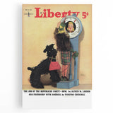 Vintage Magazine Cover Art - Classic Liberty Retro Humor Print