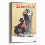 Vintage Magazine Cover Art - Classic Liberty Retro Humor Print