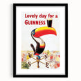 Vintage Motivational Poster - Lovely Day for a Guinness Retro Art