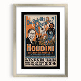 Vintage Houdini Motivational Poster – Classic Inspirational Art
