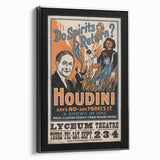 Vintage Houdini Motivational Poster – Classic Inspirational Art