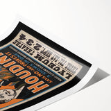 Vintage Houdini Motivational Poster – Classic Inspirational Art