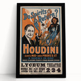 Vintage Houdini Motivational Poster – Classic Inspirational Art