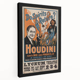 Vintage Houdini Motivational Poster – Classic Inspirational Art