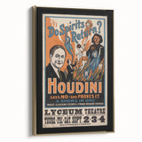 Vintage Houdini Motivational Poster – Classic Inspirational Art