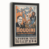 Vintage Houdini Motivational Poster – Classic Inspirational Art