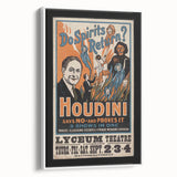 Vintage Houdini Motivational Poster – Classic Inspirational Art