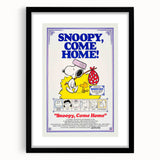 Snoopy, Come Home Vintage Movie Poster – Classic Motivational Art