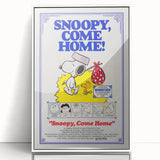 Snoopy, Come Home Vintage Movie Poster – Classic Motivational Art