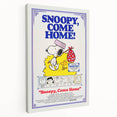 Snoopy, Come Home Vintage Movie Poster – Classic Motivational Art