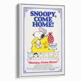 Snoopy, Come Home Vintage Movie Poster – Classic Motivational Art