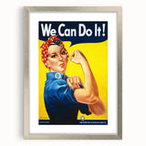 Vintage Motivational Poster - We Can Do It! Retro Art