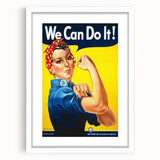 Vintage Motivational Poster - We Can Do It! Retro Art