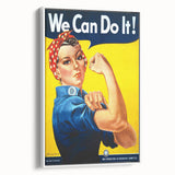 Vintage Motivational Poster - We Can Do It! Retro Art