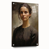 Classic Portrait Artwork - Timeless Vintage Woman Wall Art