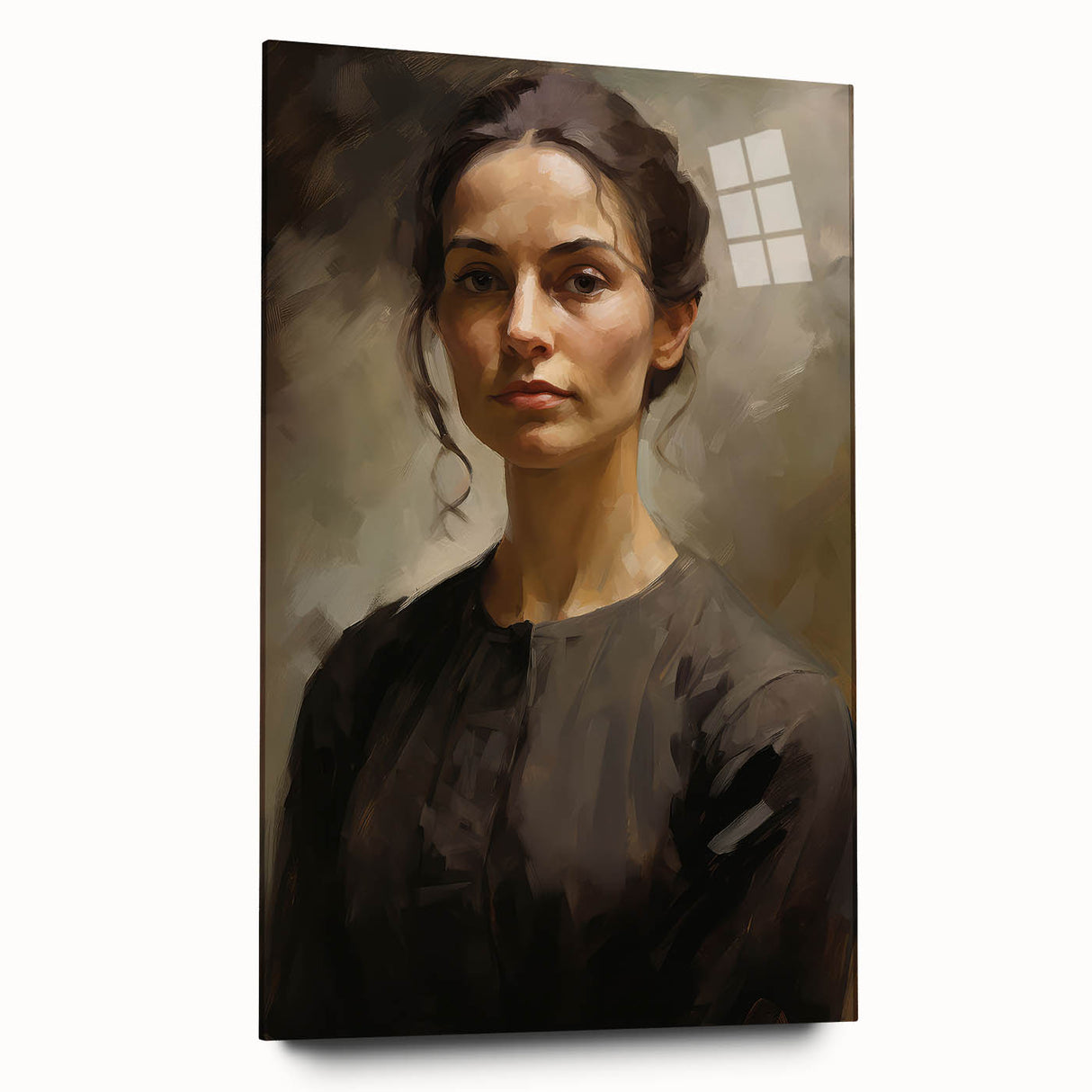 Classic Portrait Artwork - Timeless Vintage Woman Wall Art