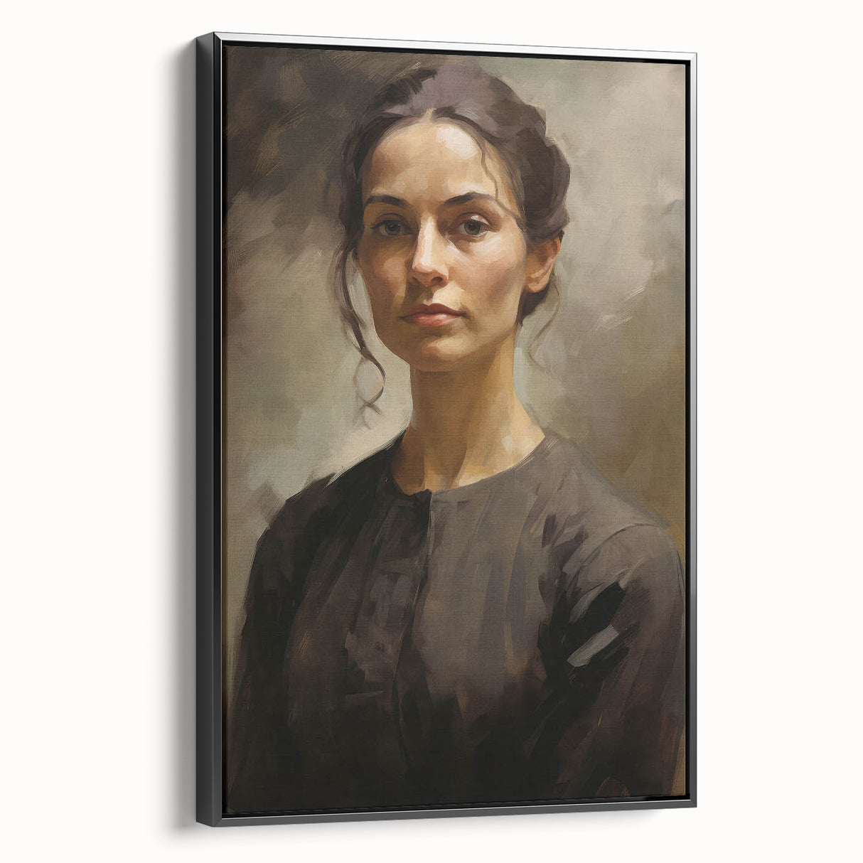 Classic Portrait Artwork - Timeless Vintage Woman Wall Art