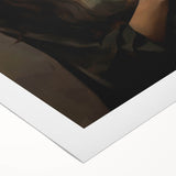 Classic Portrait Artwork - Timeless Woman in Deep Tones Wall Art