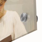 Vintage Portrait Art | Woman Reading in Soft Light