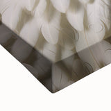 Antique Portrait Prints - Regal Lady in Feathered Gown Canvas Art