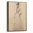 Antique Portrait Prints – Vintage Portrait Art in Elegant Sketch Style
