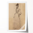 Antique Portrait Prints – Vintage Portrait Art in Elegant Sketch Style