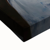 Classic Portrait Artwork - Woman in Blue Holding Glass Vase